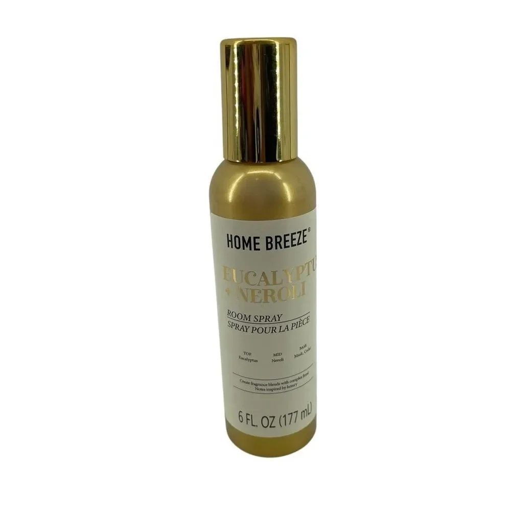 Home Breeze Luxury Room Spray 6oz Choose Scent Sandalwood Eucalyptus Peony